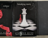 Stephanie Meyer Hardcover Lot Eclipse New Moon Breaking Dawn x3 - $14.84