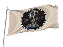 Shelby Mustang  Flag  3x5 outdoor, Size -3x5Ft / 90x150cm, Garden flags - £23.79 GBP