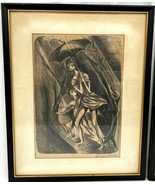 Marion Greenwood (American 1909-1970) ORIGINAL ETCHINGS PENCIL Signed ON... - £354.81 GBP