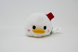 Disney Store Tsum Tsum 3&quot; Plush Stuffed Animal - Snowman Donald Duck - £7.86 GBP