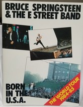 Bruce Springsteen Born In The U.S.A. World Tour Concert Program Book Mint Minus - £11.85 GBP