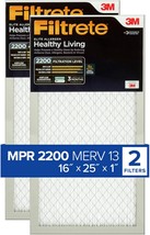 Filtrete 16X25X1 Ac Furnace Air Filter, Merv, Actual Size 15.69X24.69X0.78 In - £49.30 GBP