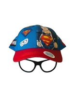 Superman Hat Cap Clark Kent Glasses Visor DC Comics WB nwt tags Australi... - $39.55