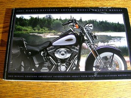 2001 Harley-Davidson Softail Owner&#39;s Owners Manual Xlnt - $58.41