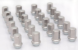 New Set Of 24 GM Chevy Suburban Factory Polished 14x1.5 Lug Nuts 9596070 - £40.98 GBP