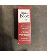 Philosophy Lips of Hope Fig 0.14 OZ Hydrating Lip Treatment Moisturizing - $21.00