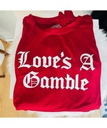 WILDFOX Love&#39;s a Gamble Shorty Pajamas Set, 2 Piece, Red Hearts, XL, NWT - $54.67 CAD