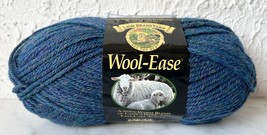 Lion Brand Wool-Ease Acrylic/Lamb&#39;s Wool Yarn - 1 Skein Blue Mist #115 - £7.39 GBP