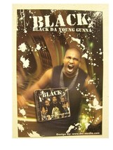 Black Promo Poster Da Young Gunna Rap - $13.64