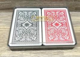 Vintage Royal Playing Cards Set of 2 Complete Decks with Plastic Case - £11.96 GBP