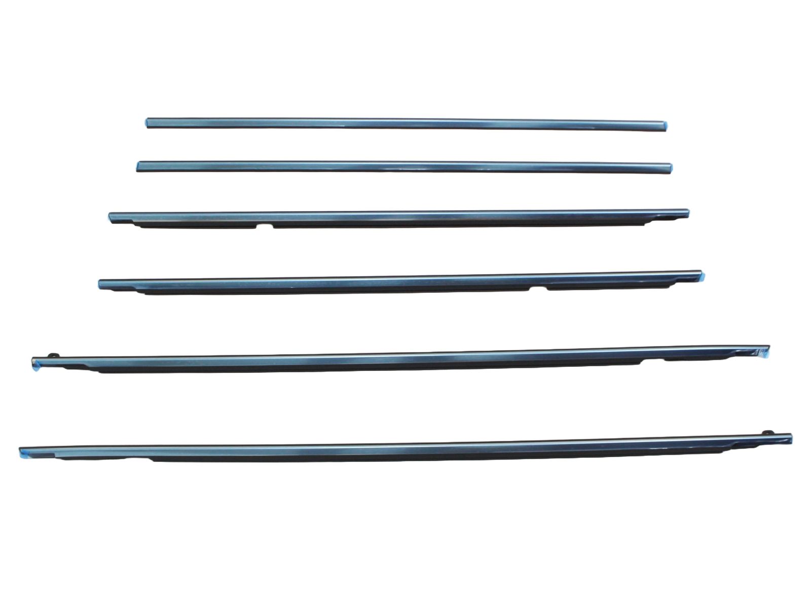 SimpleAuto Door Belt Moulding Weatherstrip Window Glass Seal Front Rear ...