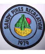Vintage Sandy Pines Recreation Embroidered Emblem Sew-On Patch 1979 - $13.70 CAD