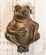 Nautical Cast Iron Farmhouse Rustic Fat Belly Frog Toad Door Knocker Scu... - €17,21 EUR Nautical Cast Iron Farmhouse Rustic Fat Belly Frog Toad Door Knocker Scu... - €17,21 EUR