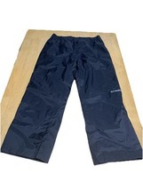 Columbia Rebel Roamer Rain Pants Mens XL-32L  Omni-Tech Waterproof Black - $23.49