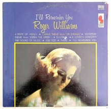 Roger Williams I&#39;ll Remember You Vinyl Record 1960s 33 12&quot; Broadway Themes VRG4 - £15.43 GBP