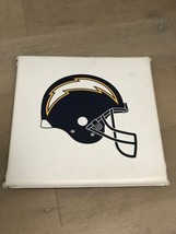 Vintage NFL San Diego Chargers Stadium Seat Cushion 90’s Bolt Helmet Logo - £15.56 GBP