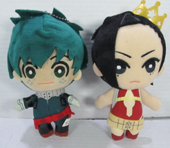 My Hero Academia Midoriya Izuku/ Momo Yaoyorozu Doll Key Chain Banpresto... - $25.00