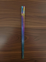 5x Brand New Stainless Steel Chop stick, Rainbow Color! - $5.61