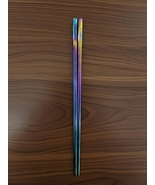 5x Brand New Stainless Steel Chop stick, Rainbow Color! - $5.61
