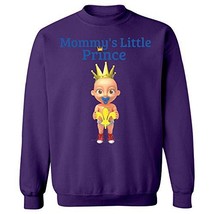 Kellyww Mommy&#39;s Little Prince uses a Pacifier - Sweatshirt Purple - £37.65 GBP