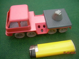  Vintage Russian Soviet Ussr  Fire Truck Toy Plastic  Missing Parts - £14.51 GBP