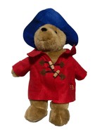 PADDINGTON BEAR 12” PLUSH Stuffed Animal W/ Red Coat and Blue Hat 2015 - £13.39 GBP