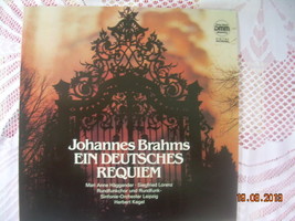 Vintage Rare  Johannes Brahms Ein Deutshes Requiem Eterna 7 29 163 LP  - £19.34 GBP