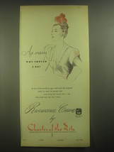 1945 Charles of the Ritz Revenescence Cream Ad - Aye conscioius? - £14.78 GBP