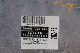 Toyota ECM ECU PCM Engine Control Module 89661-04850 2RZ-FE image 2
