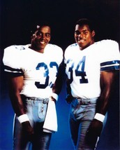 Herschel Walker Tony Dorsett 8X10 Photo Dallas Cowboys Picture Football Close Up - $4.94