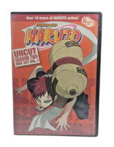 Shonen Jump Naruto Uncut Season 2 Volume 1 Box Set (2002, 6 Disc Set) Anime - $12.57