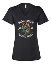 Subtle 8647 Anti Trump T-shirt Democracy has no Kings Women&#39;s Graphic T-... - $27.37 CAD+