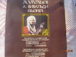 Vintage Soviet Russian A. Vivaldi Gloria S. Sondeckis Melodya LP A10 000... - $26.26