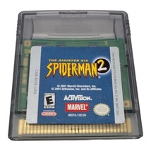 Nintendo Game Boy Color Spiderman 2 The Sinister Six 1998 Marvel Video Game - $24.95