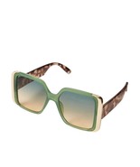 Women&#39;s Oversized Retro Modern Sunglasses Blue Gradient Lens - $252.65 MXN
