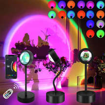 Tuya Smart Sunset Lamp - Night Light Sunset Projector Control via Smart Life App - £11.73 GBP+