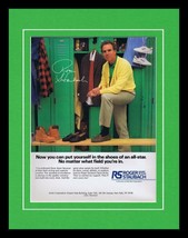 Roger Staubach 11x14 Facsimile Signed Framed 1987 Advertising Display - £38.91 GBP