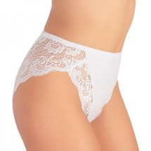 6 Slips Midi De Femme Avec Dentelle Coton Modal Élastique Jadea 530 Élastique - £24.84 GBP