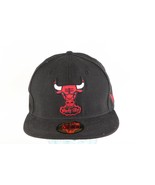 New Era NBA Chicago Bulls Basketball Windy City  Fitted Hat Cap Black Wo... - £35.68 GBP