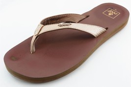 Reef Flip Flops Brown Synthetic Women Shoes Size 10 Medium - £15.49 GBP