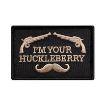 I&#39;m Your Huckleberry Hook Fastener Patch (3.0 X 2.0 MTB-27) - £6.38 GBP