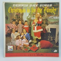 1958 Dennis Day Sings Christmas For the Family - Jack Benny as Santa DLPX-1 VG+ - £20.50 GBP
