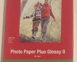 Canon 4x6 Photo Paper Plus Glossy 2 100 Sheets - £7.00 GBP