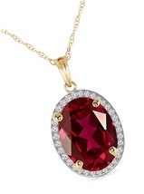 Galaxy Gold GG 7.93 ct 14k Solid Gold Necklace Oval-shaped zrrroev - $136.75