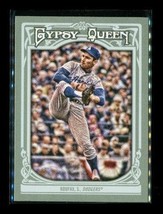 2013 Topps Gypsy Queen Baseball Card #137 Sandy Koufax Los Angeles Dodgers - £7.90 GBP