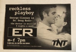 Er Tv Guide Print Ad Tnt George Clooney TPA15 - £4.43 GBP