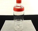 24 Oz. Tritan Soda Bottle, Clear w/ Red Easy FIll Double Lid, Prime #4117 - $14.65