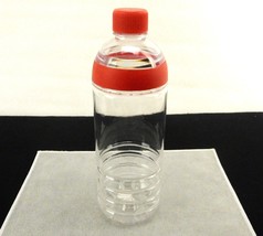 24 Oz. Tritan Soda Bottle, Clear w/ Red Easy FIll Double Lid, Prime #4117 - £11.71 GBP