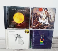 Coldplay CD Lot (4) Viva La Vida, Parachutes, A Rush Of Blood To The Hea... - $17.94