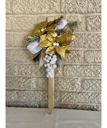 Christmas Cemetery Cross: Poinsettia grave flowers, Winter Grave Decoration - €22,39 EUR Christmas Cemetery Cross: Poinsettia grave flowers, Winter Grave Decoration - €22,39 EUR